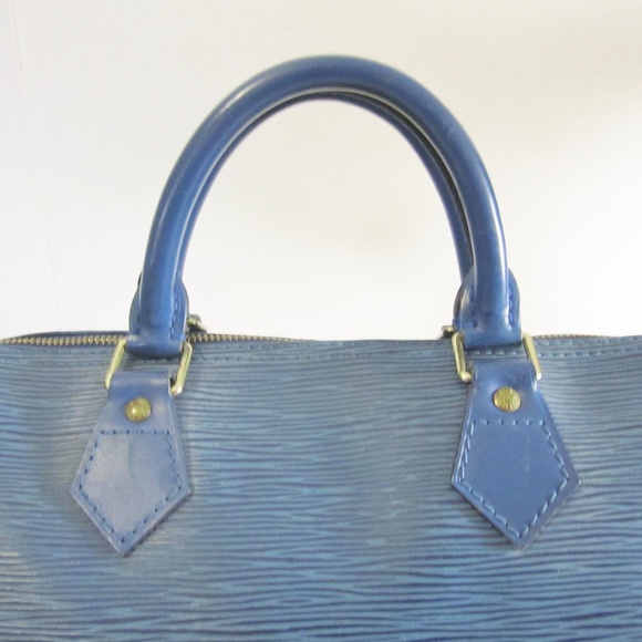 Louis Vuitton Speedy 30 Epi Blue ADD'L LISTING - Picture 7 of 8